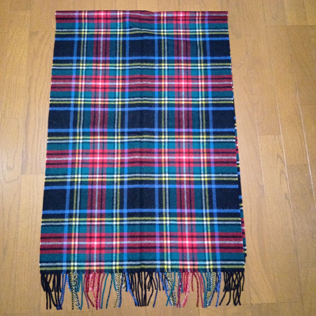 MACKINTOSH PHILOSOPHY カシミア・タータンチェックストール