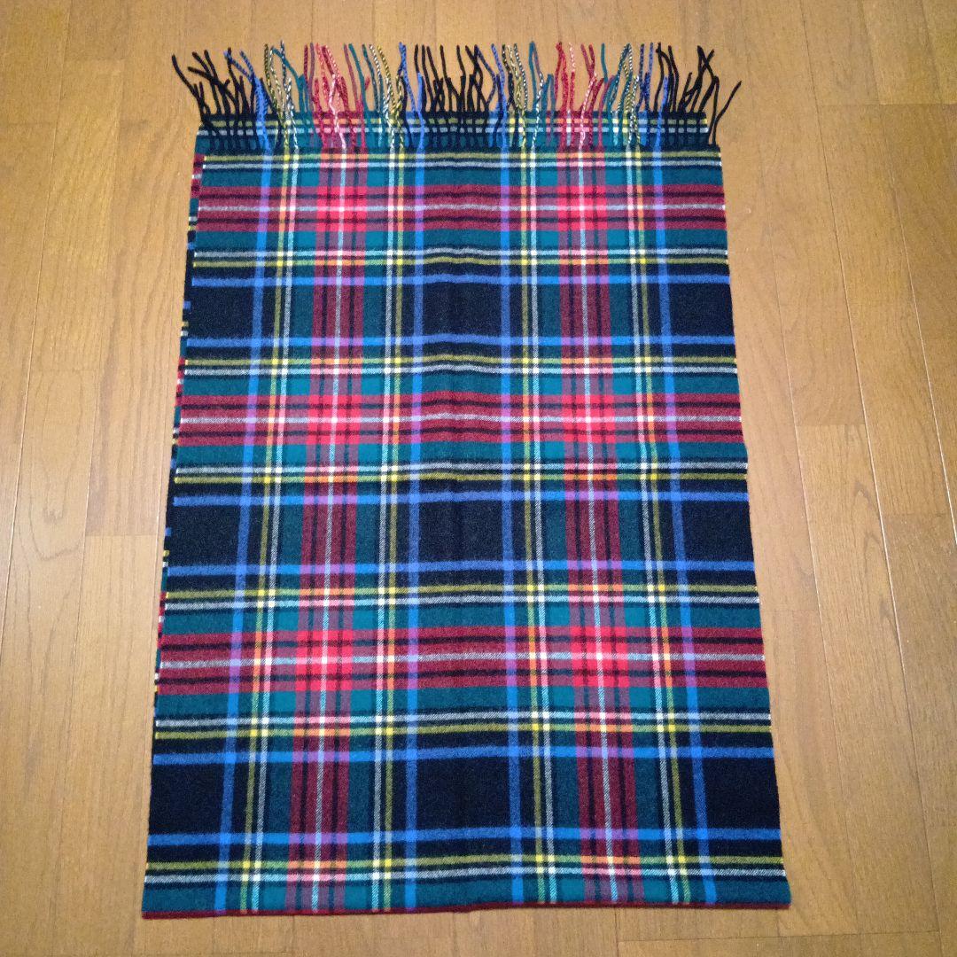 MACKINTOSH PHILOSOPHY カシミア・タータンチェックストール