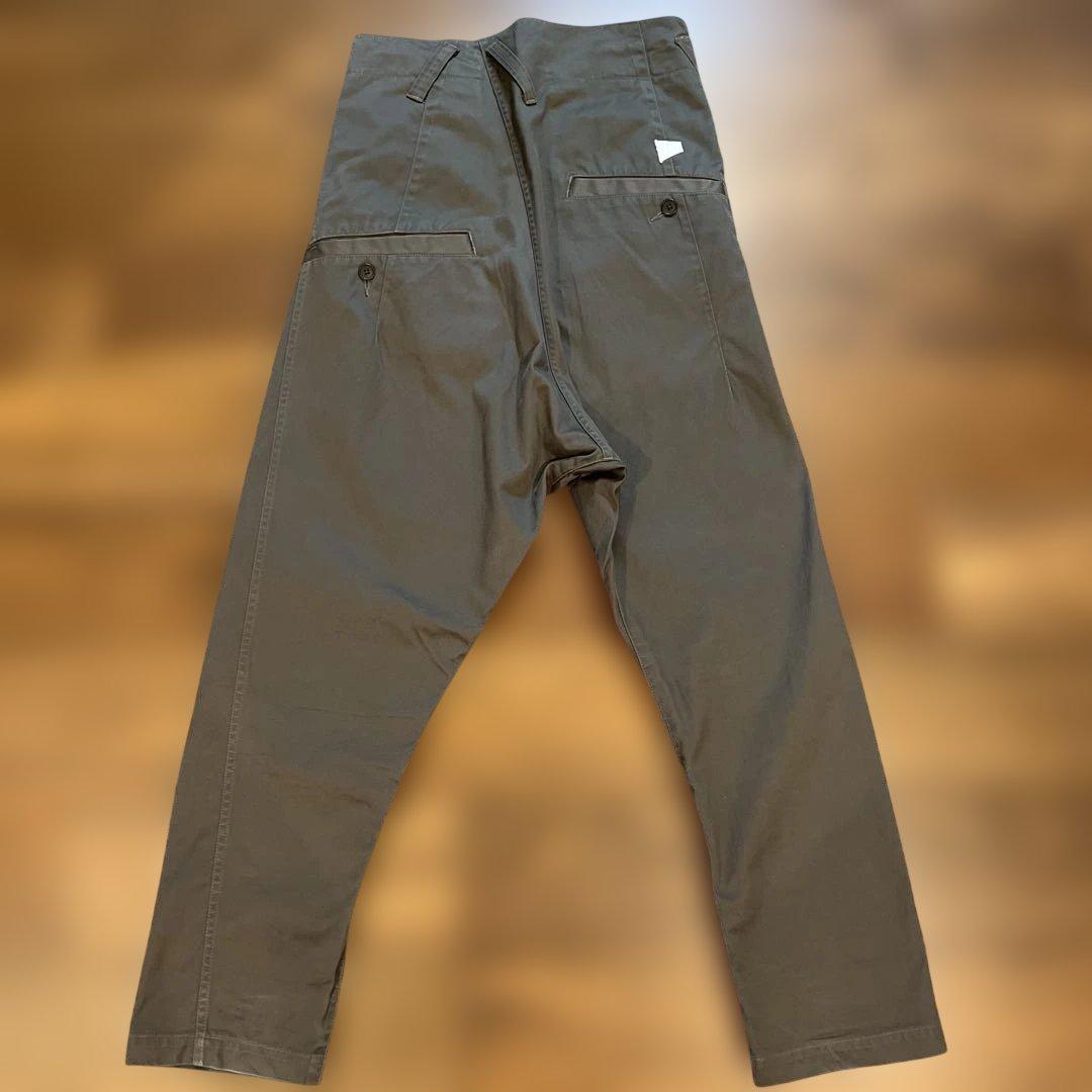 GANRYU アシンメトリー サルエルチノパンツ コムデギャルソン ジュンヤ