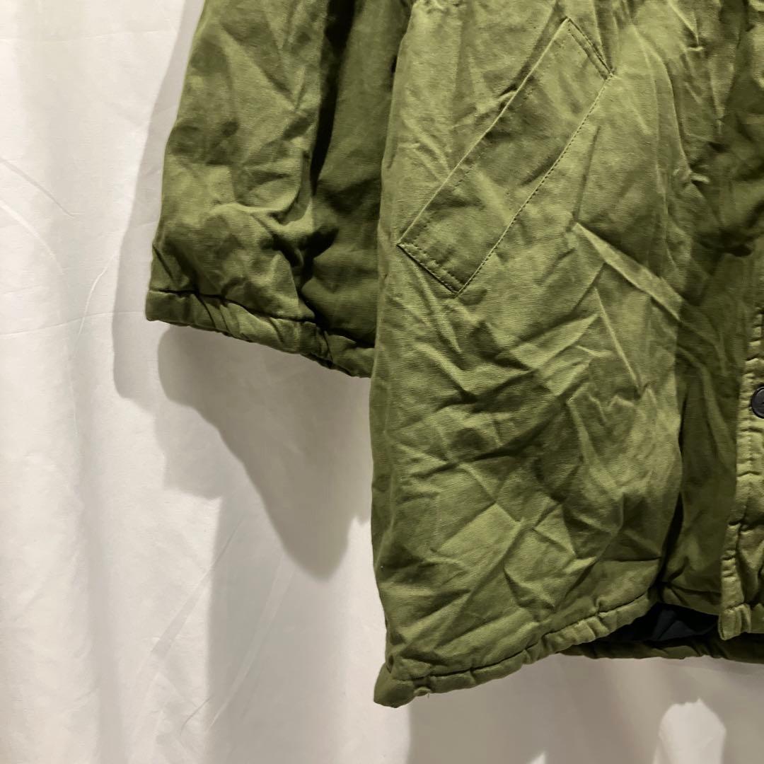 チェコ軍　ユーロミリタリー　モッズコート　中綿入り　美品　デッドストック　古着
