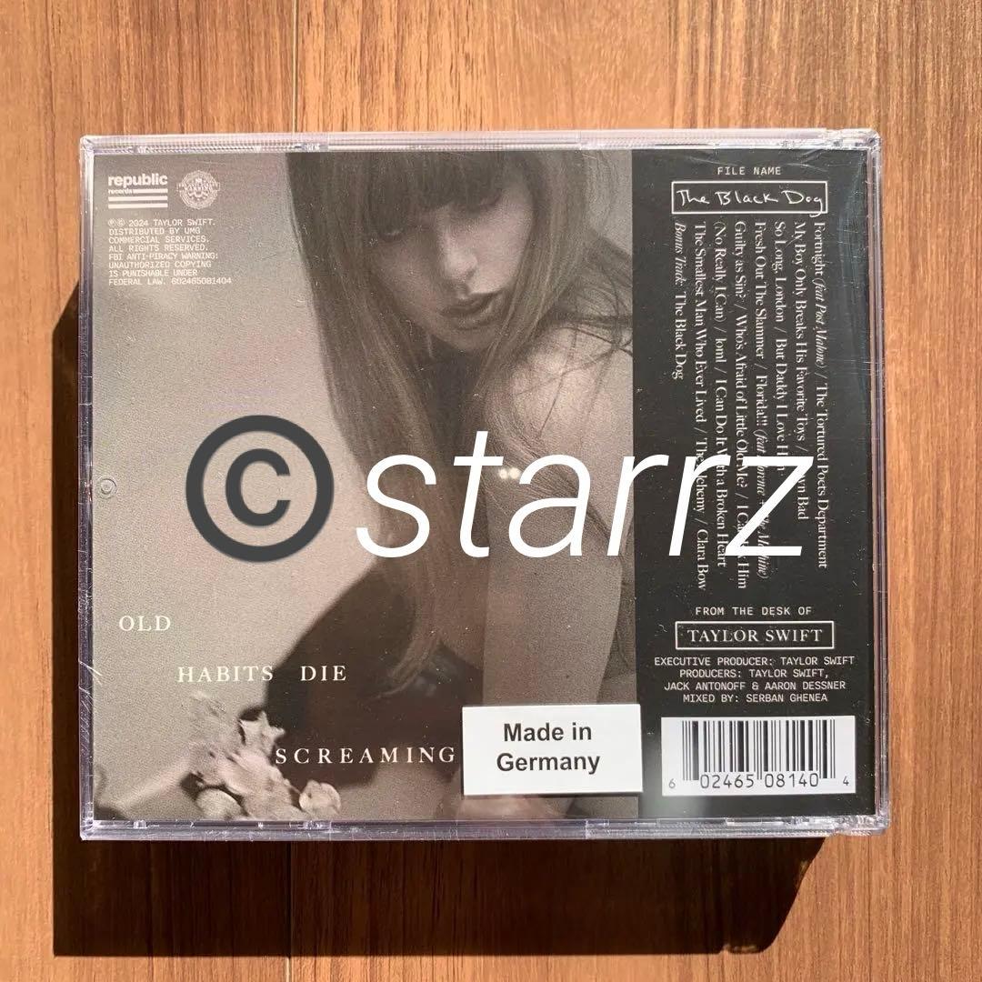 洋楽 Taylor Swift OLD HABITS DIE HARD