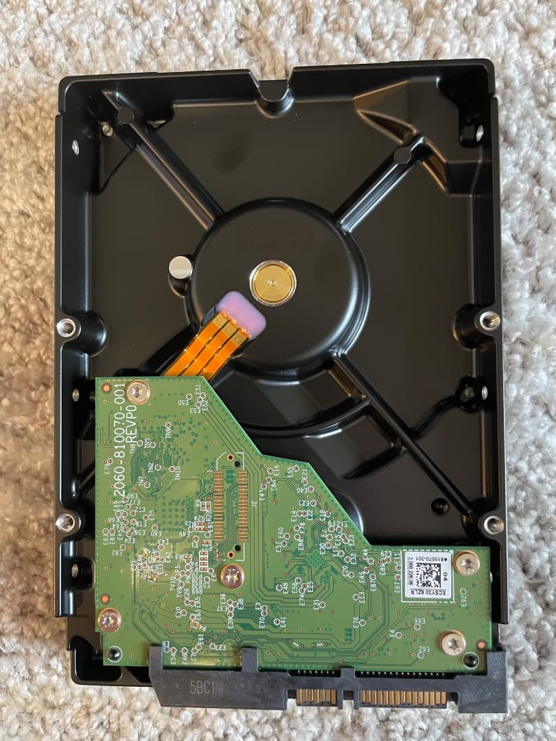 内蔵型ハードディスクドライブ Western Digital WD40EZZX 4TB HDD