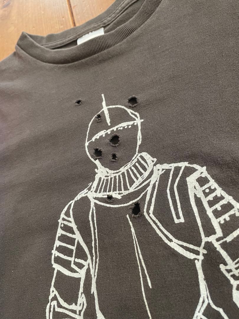 ナンバーナイン Tシャツ ジオバーニ騎士 弾痕 宮下 時代 オリジナル サイズ0