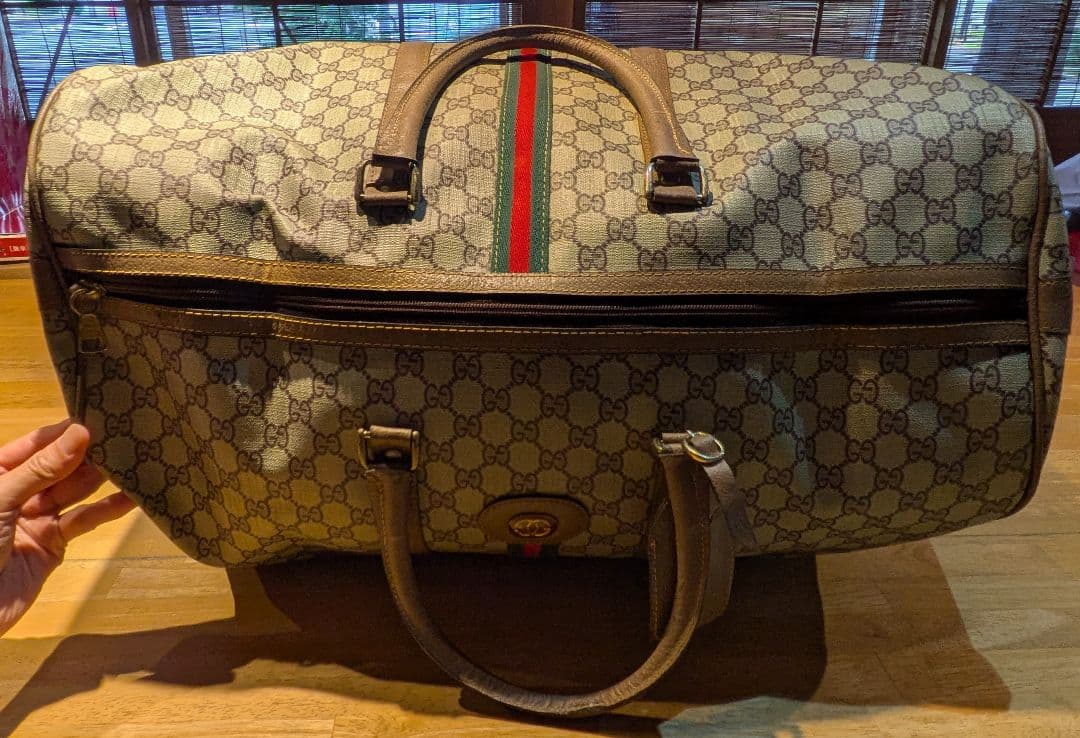 Gucci　オールドグッチ　 ボストンバッグ　旅行かばん