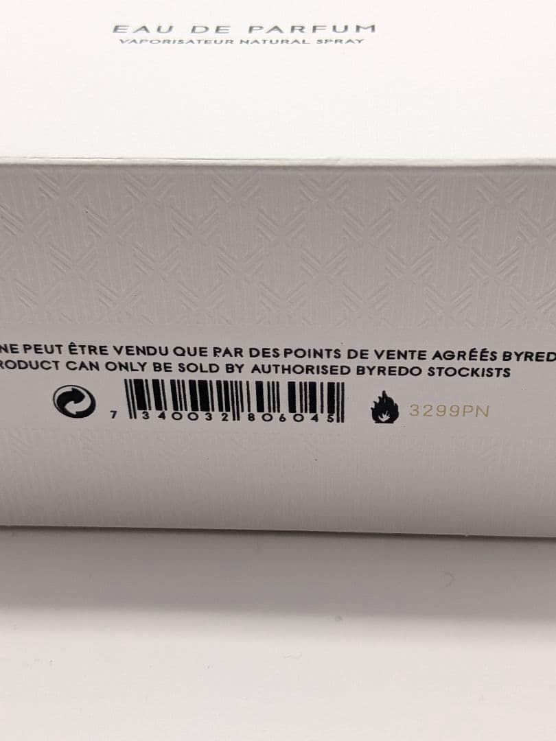 美品 残量たっぷりBYREDO ブランシュ 50ml EDP