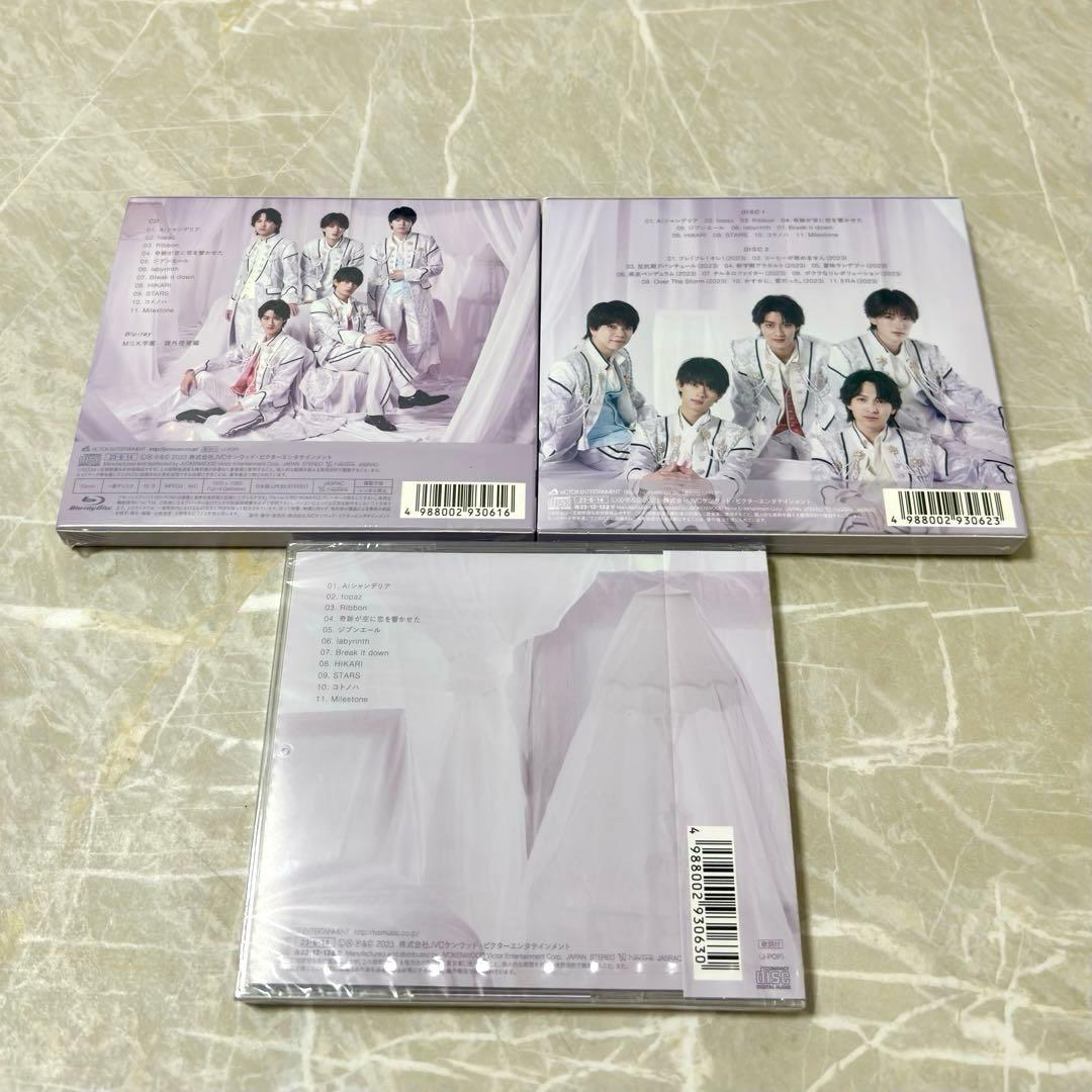 【新品未開封】M!LK Jewel 初回限定盤A B 通常盤　3形態　セット