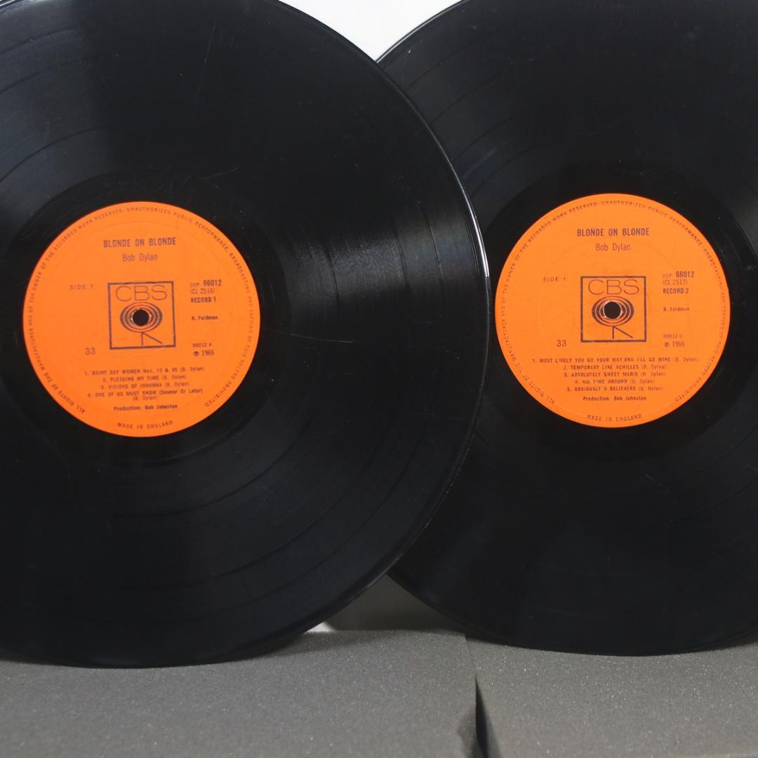 英LP Bob Dylan Blonde On Blonde UK盤 ステレオ