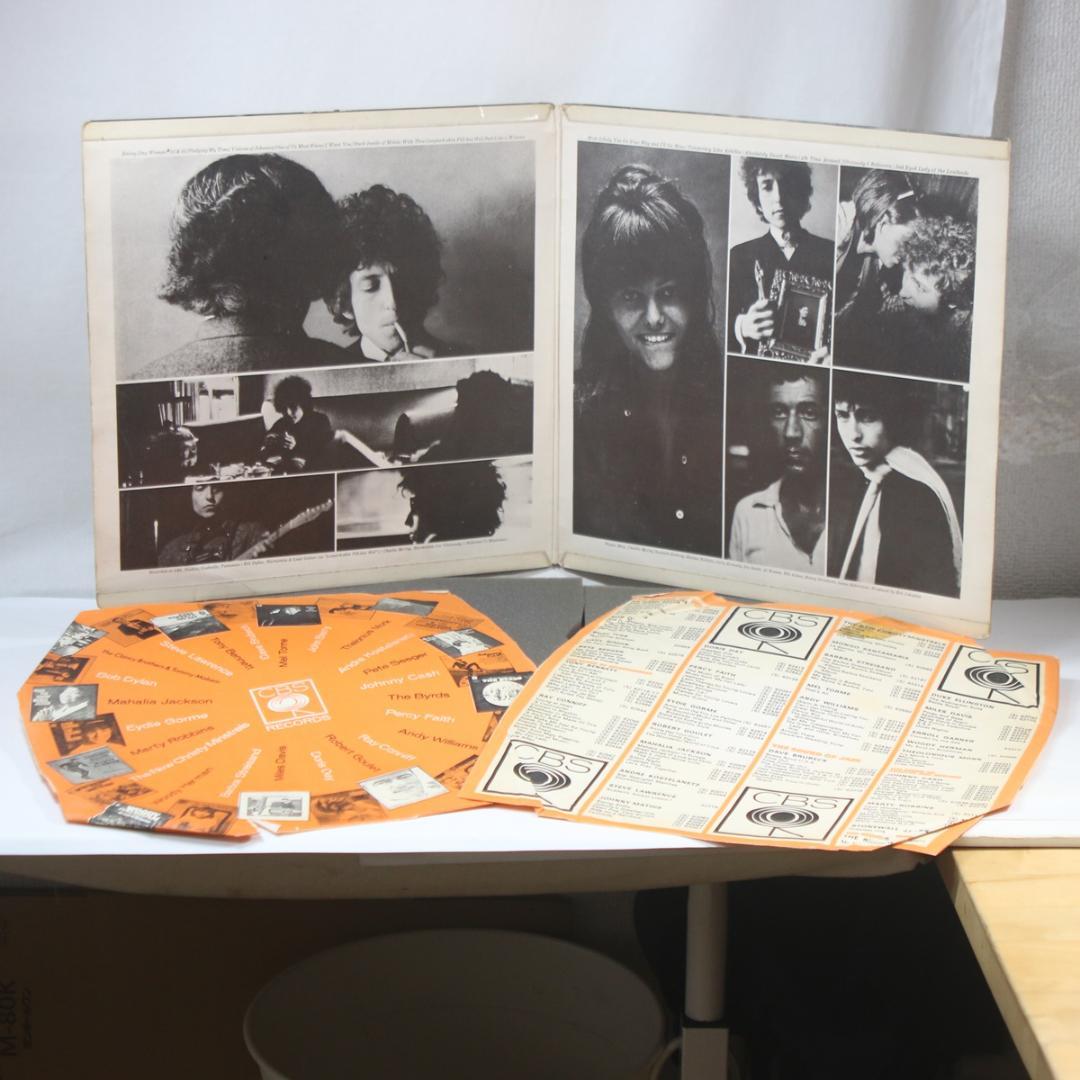 英LP Bob Dylan Blonde On Blonde UK盤 ステレオ
