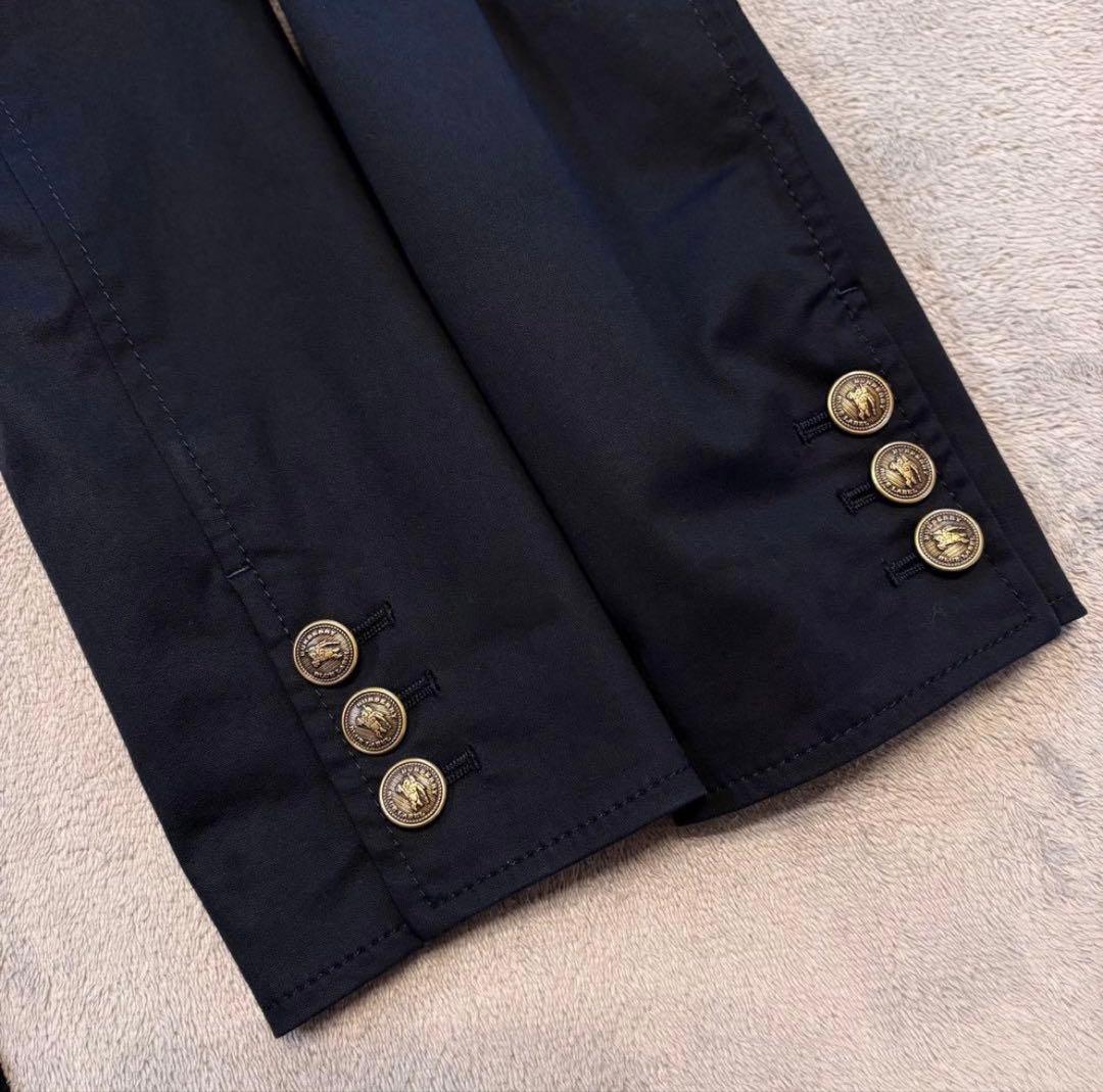 BURBERRY BLUE LABEL ネイビー テーラードジャケット