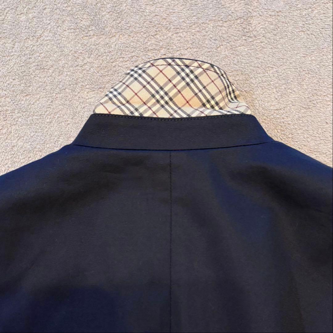BURBERRY BLUE LABEL ネイビー テーラードジャケット