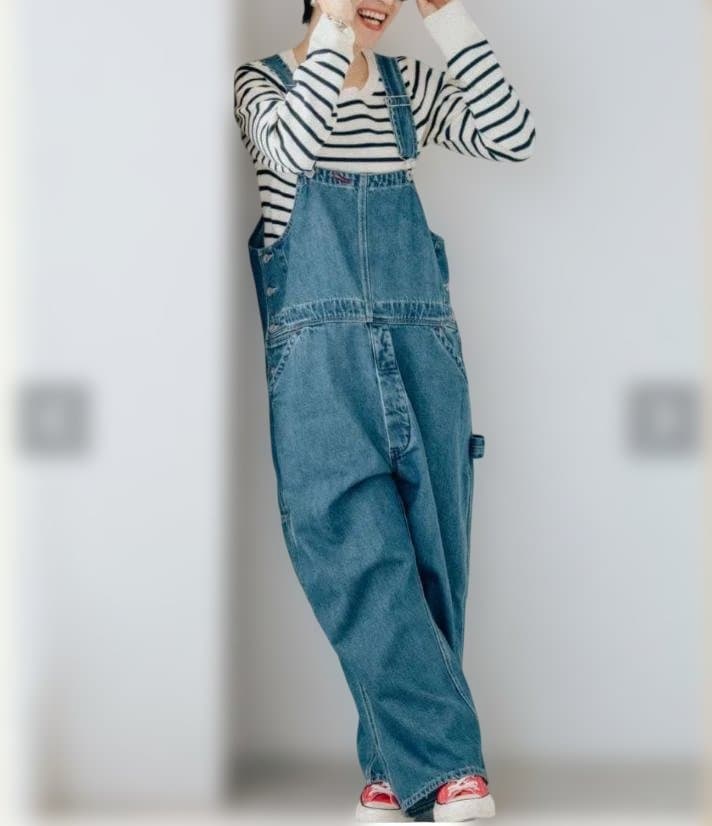 oblekt×高山都 デニム　オーバーオール　オブレクト【美品】