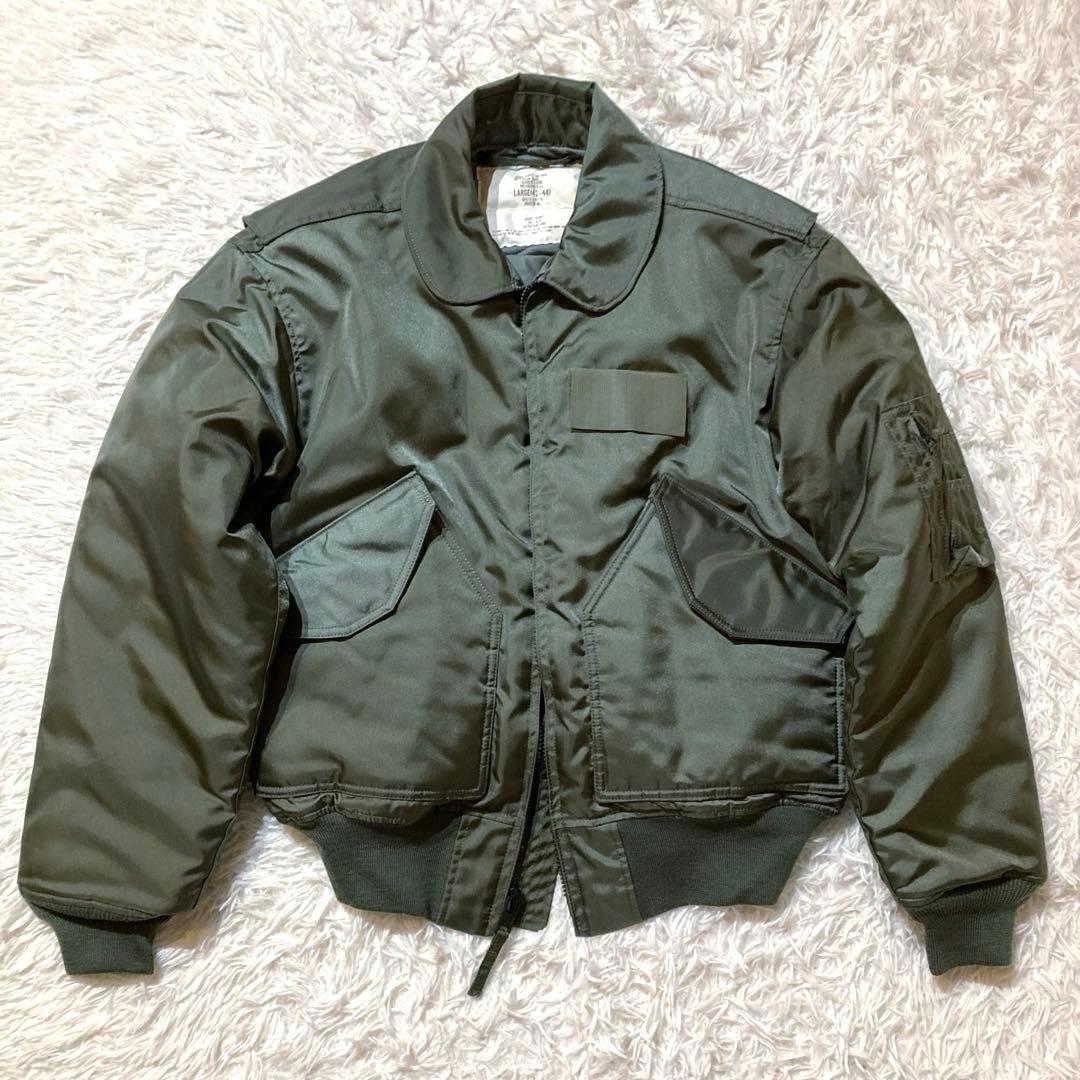 【良品】HOUSTON CWU-45/P カーキ　Lサイズ（42–44）