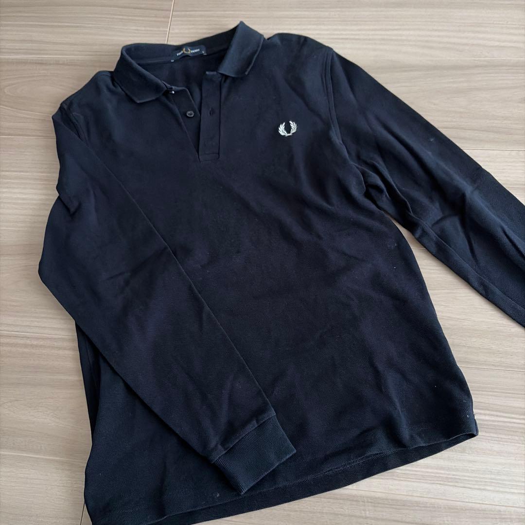 ☆*様 フレッドペリー　Fred Perry ネイビー 長袖ポロシャツ