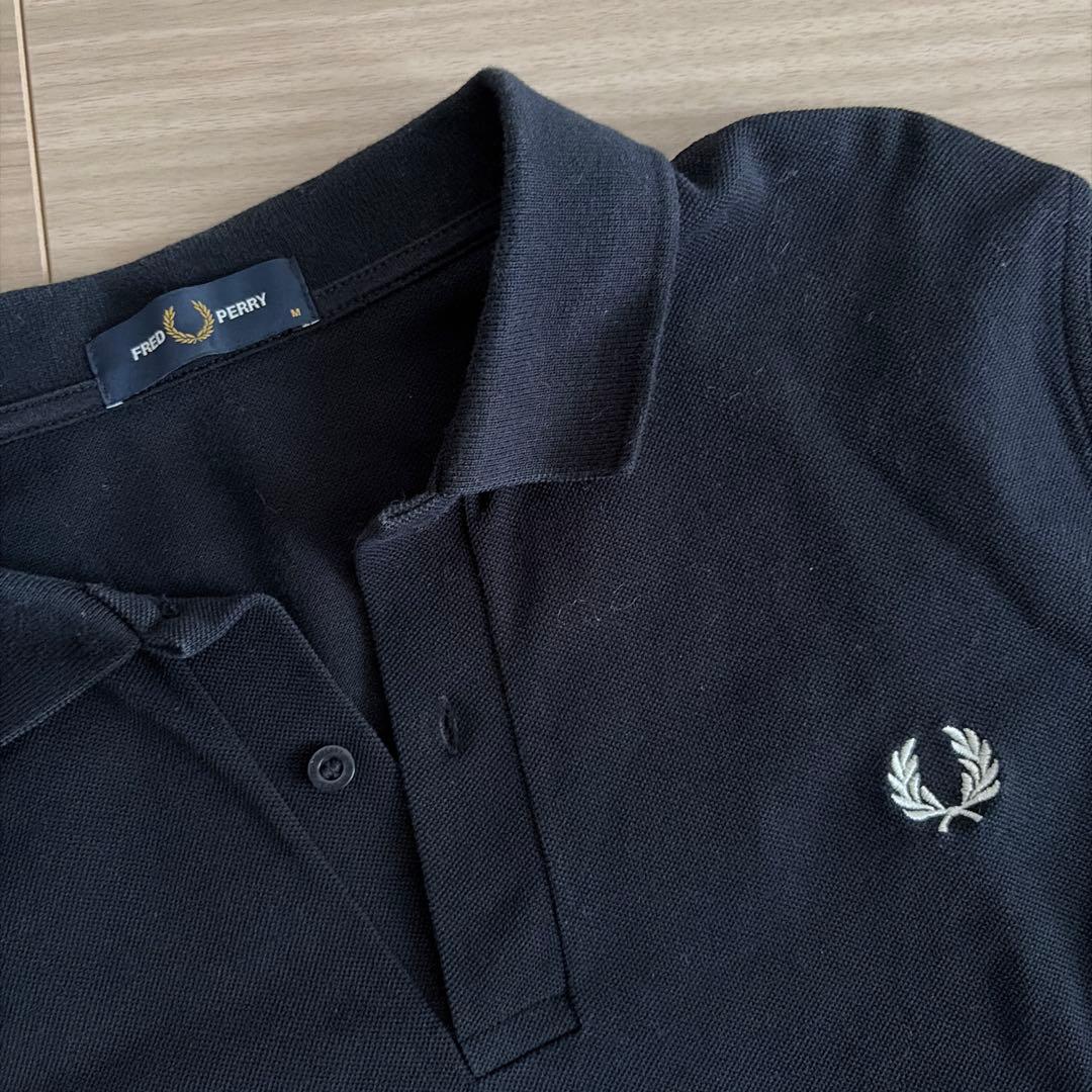 ☆*様 フレッドペリー　Fred Perry ネイビー 長袖ポロシャツ