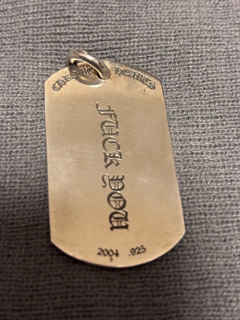 Chrome Hearts ドッグタグ ネックレス　ラスベガス