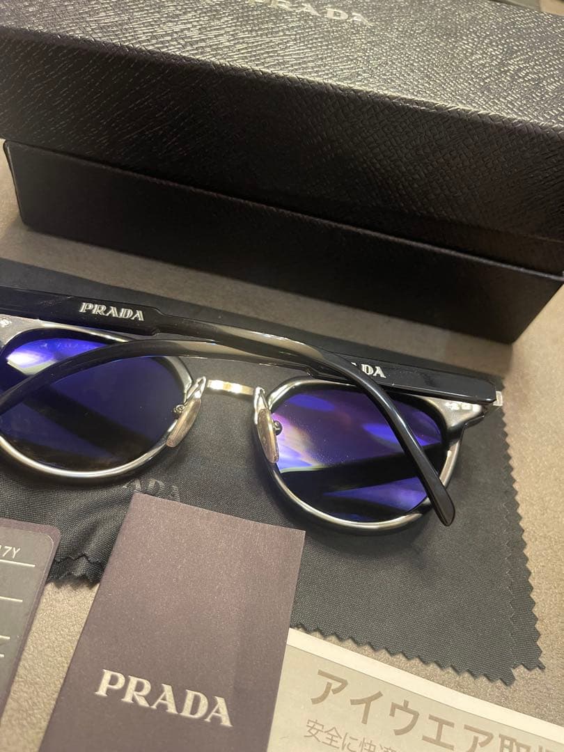 PRADA ラウンド型サングラス SPR17Y プラダ　永野芽郁着用