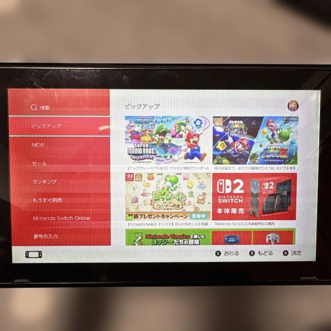 ジャンク品 Nintendo Switch本体