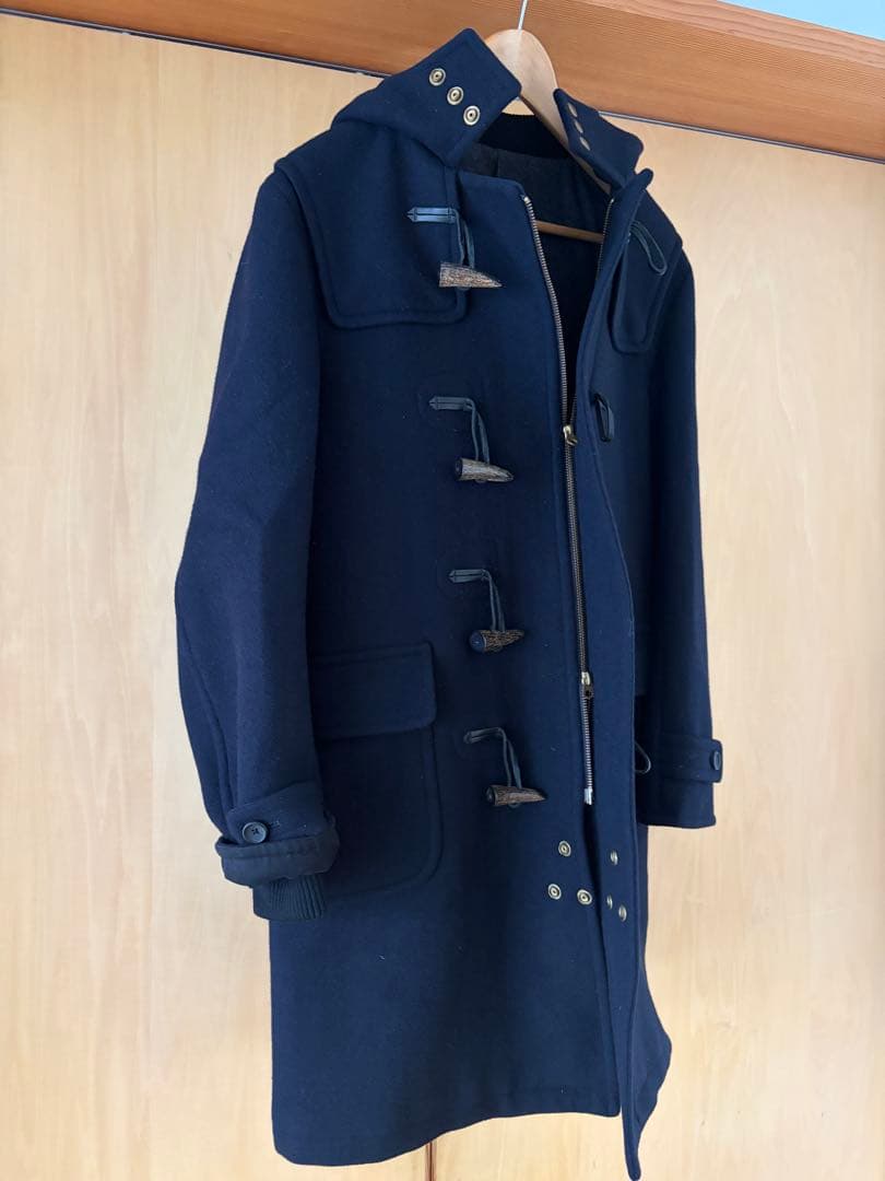 SCYE BASICS ネイビー ダッフルコート sizeM