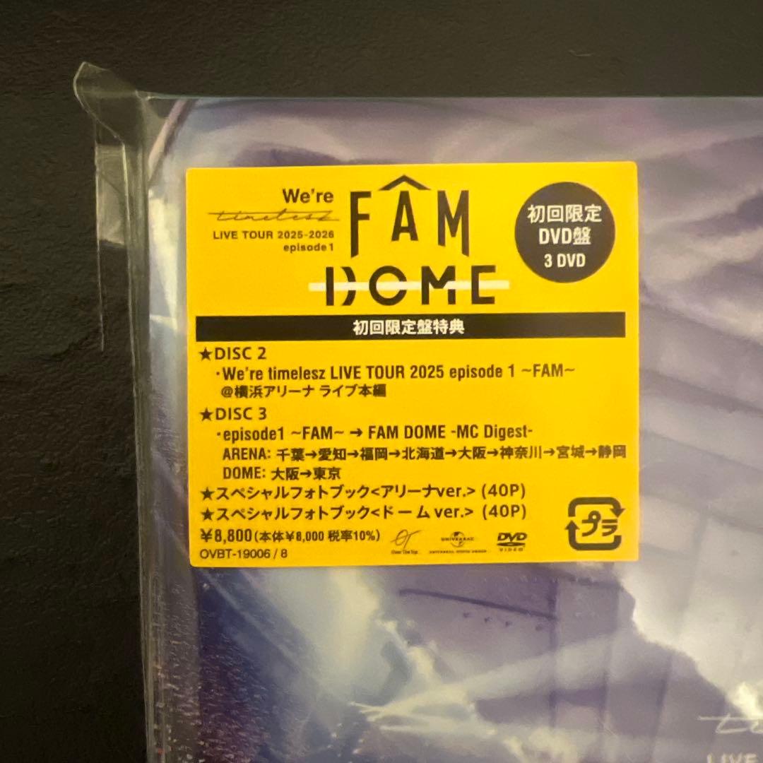 ミュージック We're FAM IDOME LIVE TOUR 2025-2026