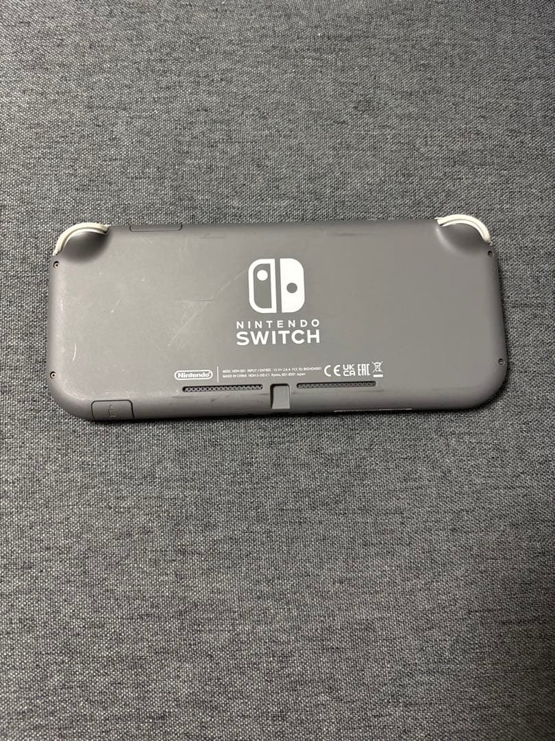 Nintendo Switch Lite グレー 本体　SDカード128G付き