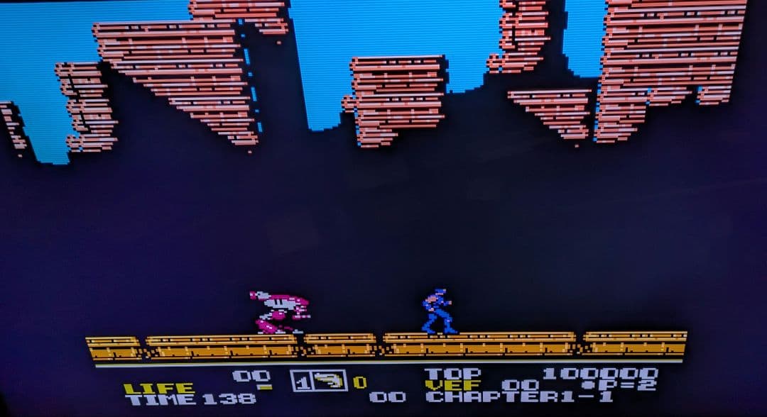 北米版 NES Low G Man: The Low Gravity Man