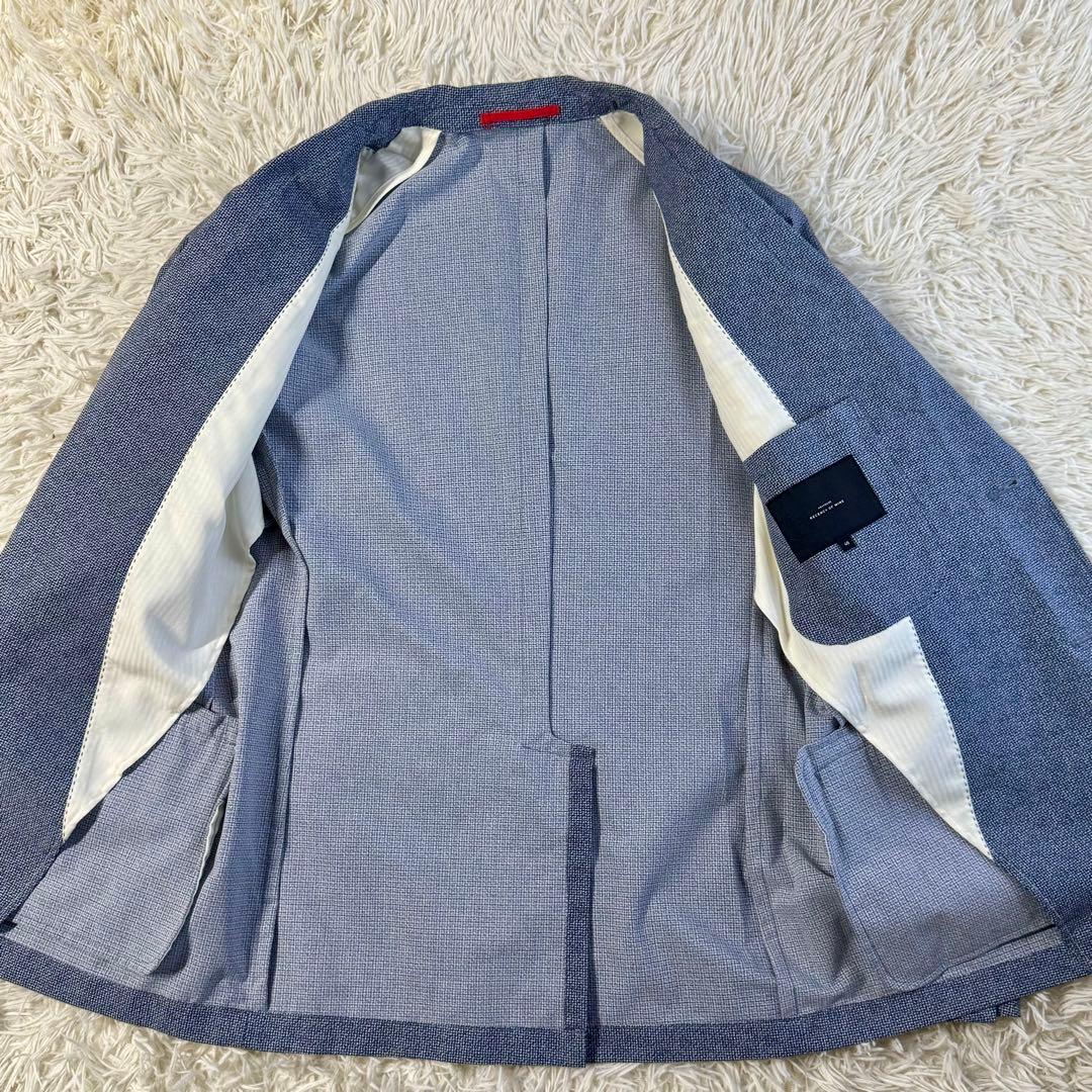 【美品】 アバハウス セットアップ シアサッカー クイックドライ イージーケア