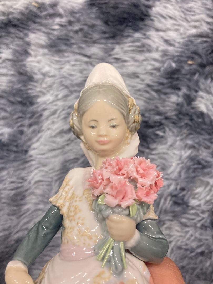 A0105）LLADRÓ リヤドロ　バレンシアの少女　絶版　スペイン　美品