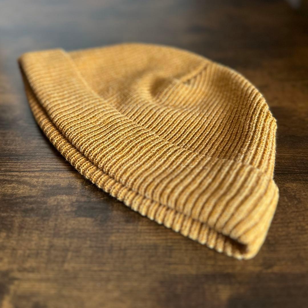 帽子 THE H.W.DOG&CO. Knit cap yellow
