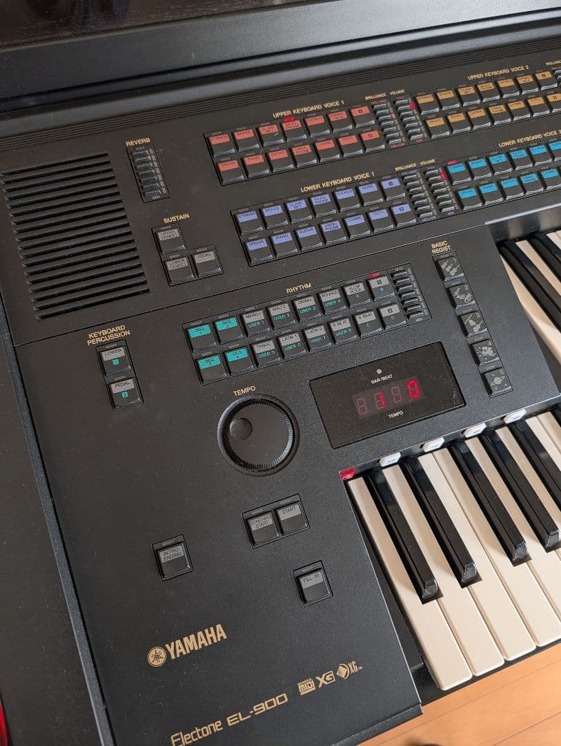 Yamaha Electone EL-900 ベンチ付き