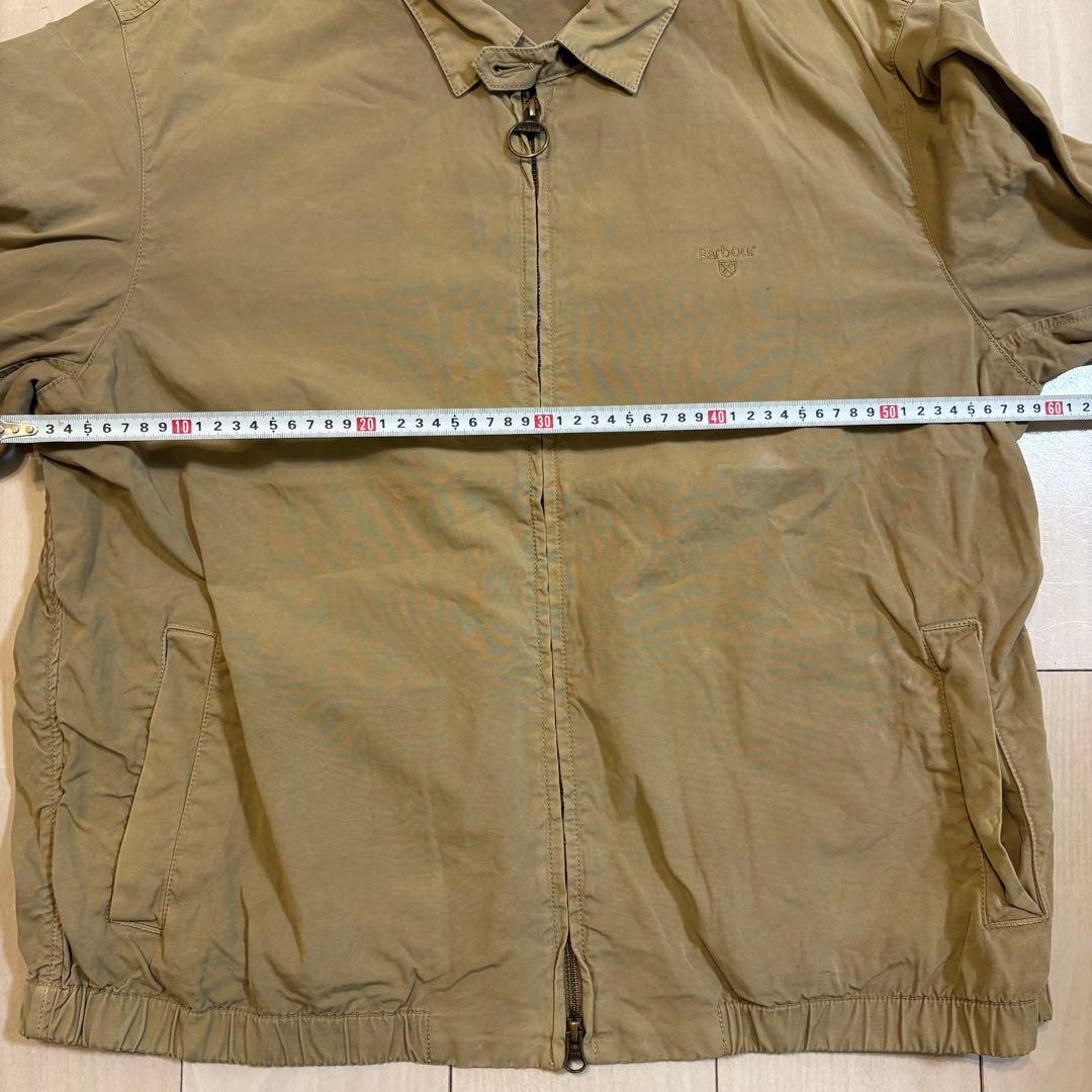 【激レア】90s Barbour スウィングトップ　XL ベージュ　ブルゾン