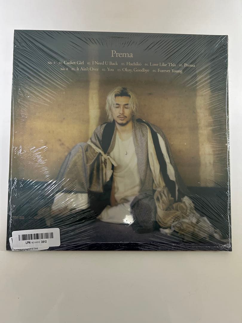 藤井風　Prema (Ultra Clear Vinyl) (LP) (Ltd)