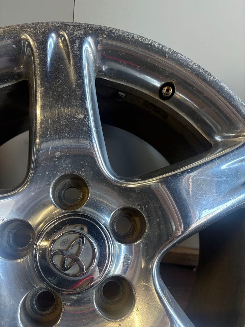 専用トヨタアリストベルテックス純正17インチアルミホイール☆ET50 8J