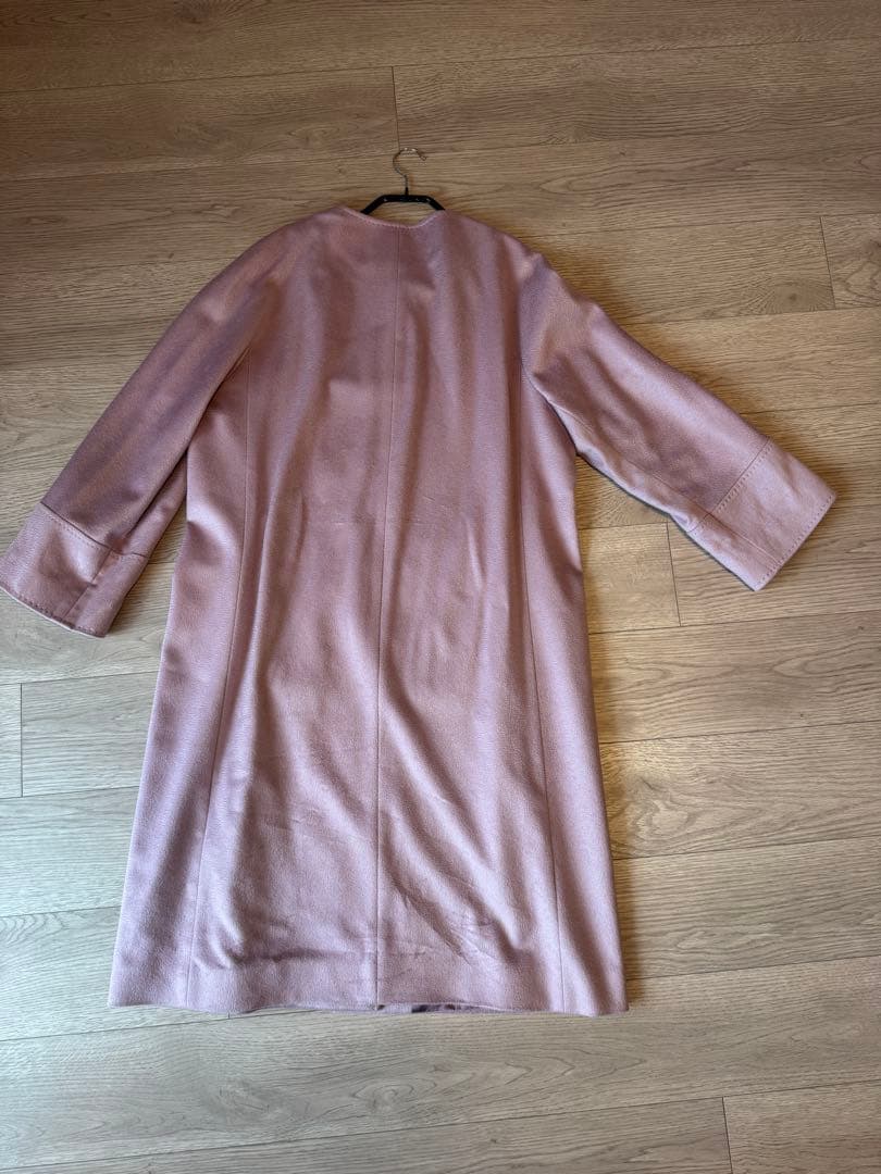 ANAYI カシミヤ100% ロングコート　ピンク