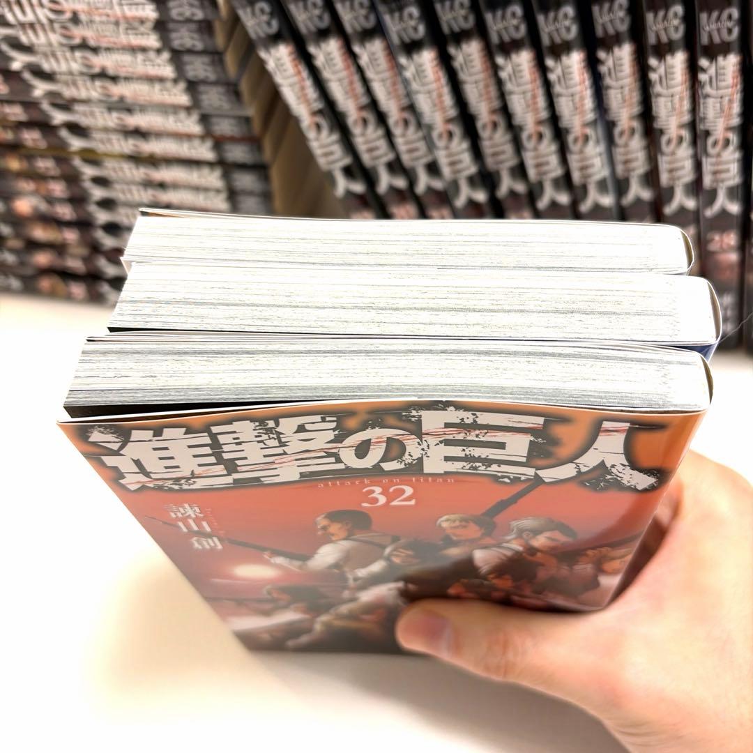 【美品】進撃の巨人 全巻セット（1巻〜34巻完結）限定版小冊子つき