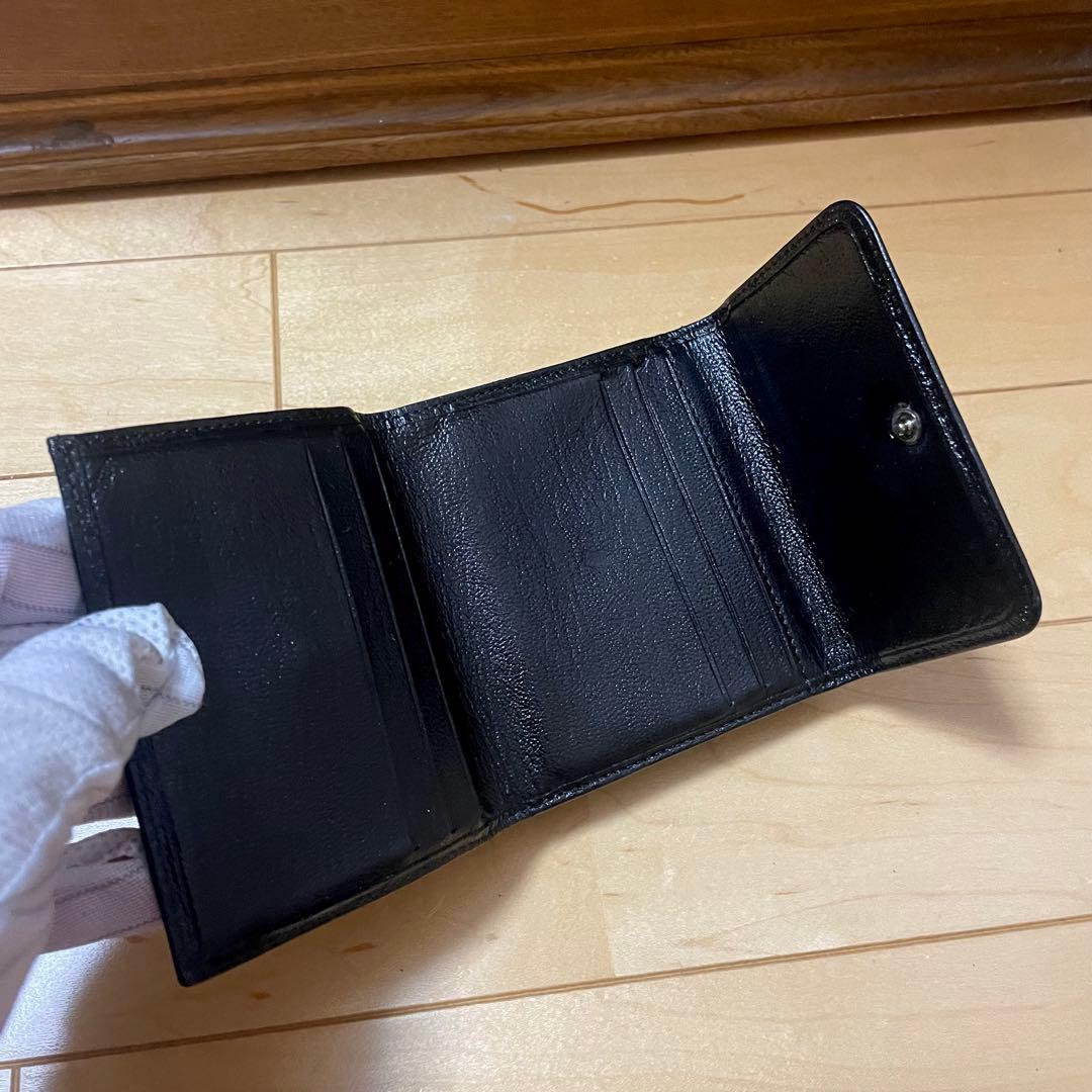 CHANEL シャネル レザー 二つ折り財布