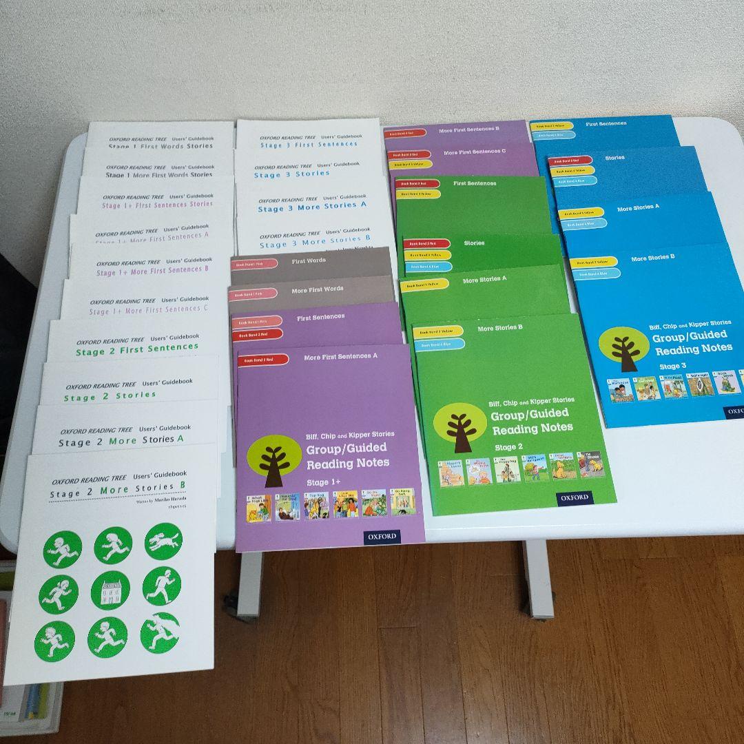 Oxford Reading Tree1～3・Phonics1+＆2他計104冊
