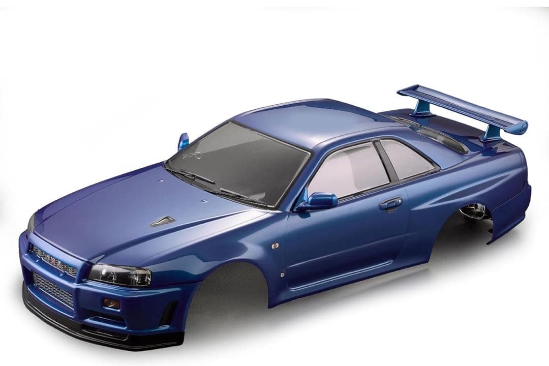 ヒ*パ様 Nissan Skyline GT-R R34 ボディ 1/10 湾岸
