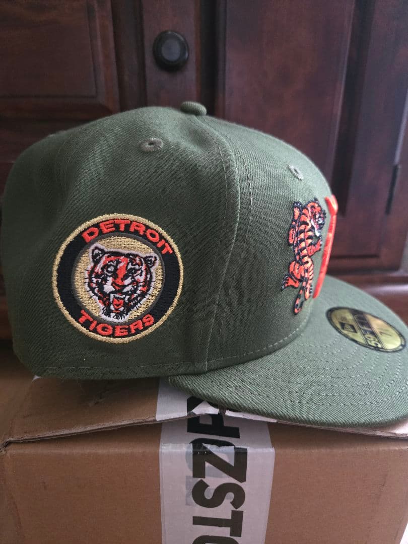 New Era 59FIFTY デトロイトタイガース キャップ 7 5/8