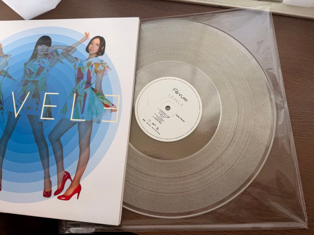 Perfume LEVEL3 アナログ盤 レコード 完全受注生産限定盤