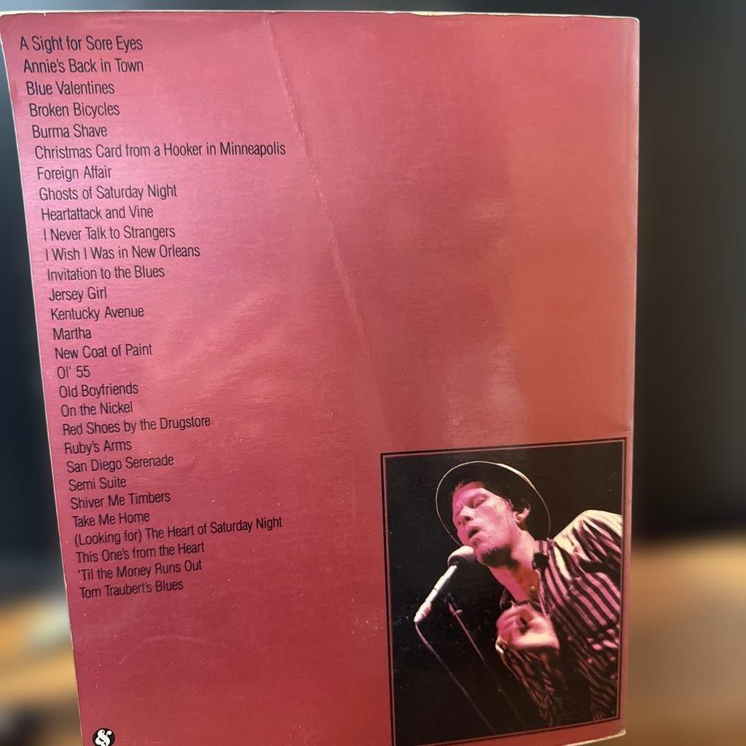 TOM WAITS / Anthologyギター スコア 楽譜　トム・ウェイツ