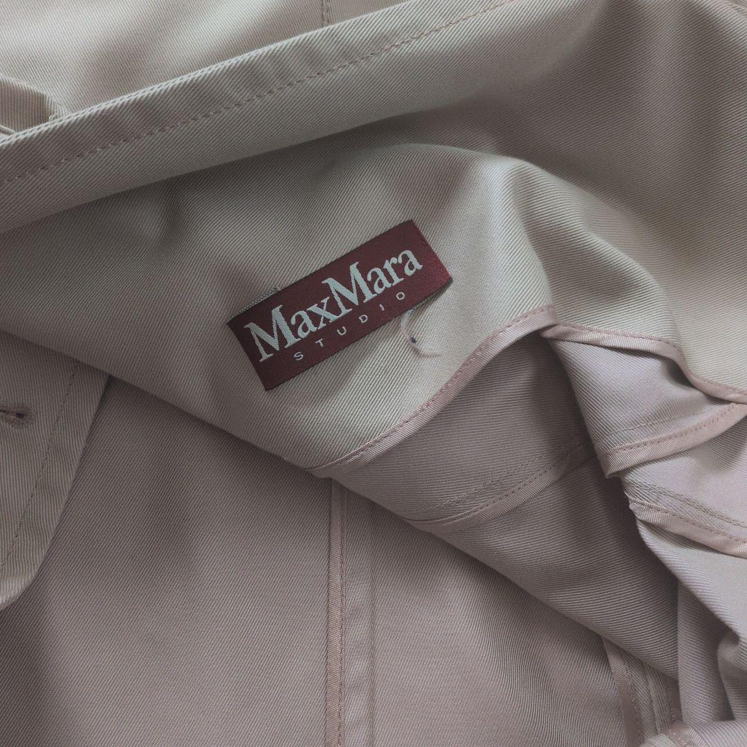 MaxMara ステューディオ　ベージュ トレンチコート