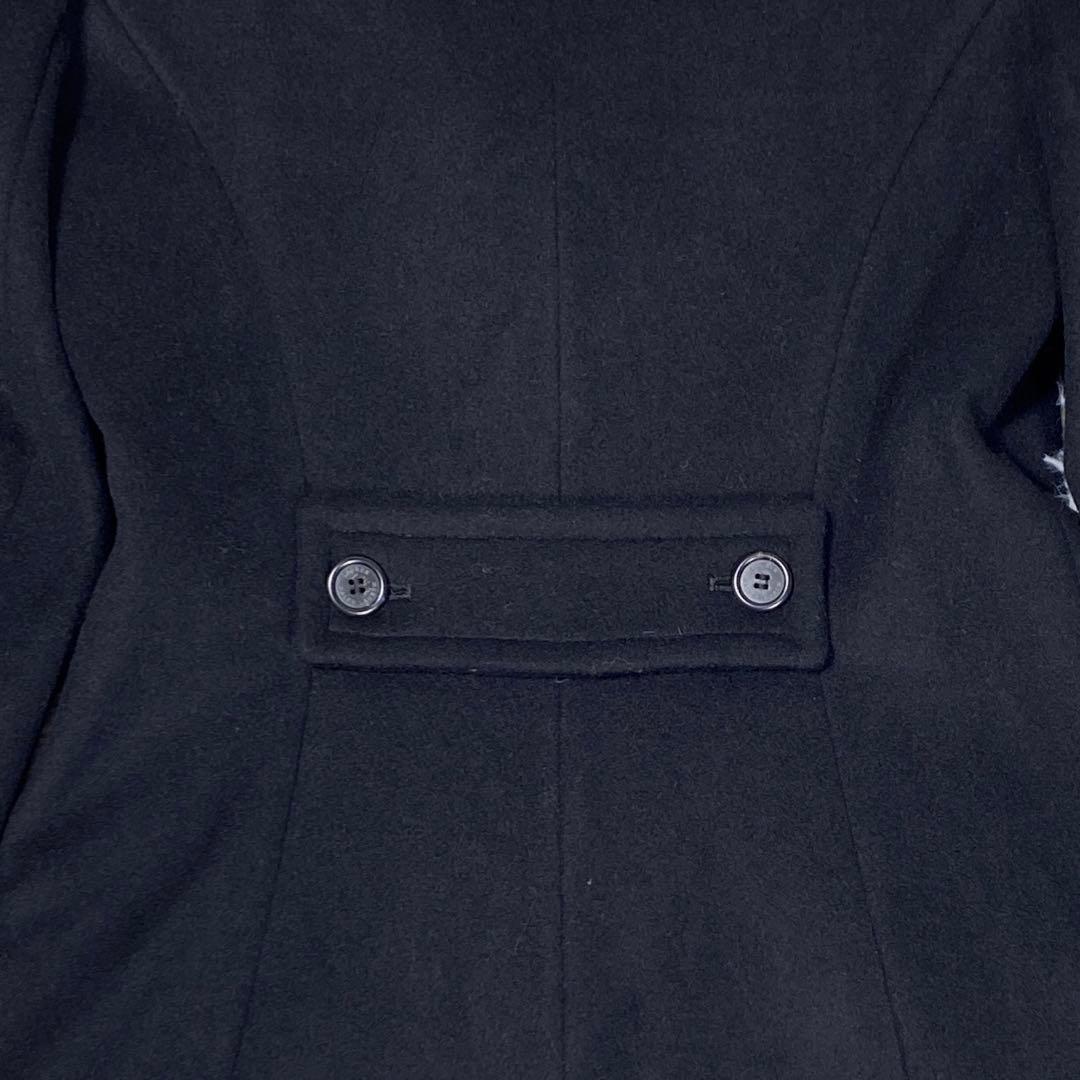 美品　ローレンラルフローレン　ファーコート　ブラック　サイズ2(M)