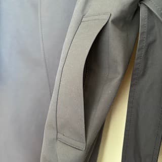 theory luxe ネイビー トレンチコート サイズ38 濃紺