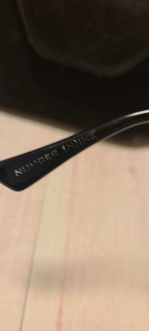 ナンバーナイン 06SS ティアドロップサングラス キムタク着
