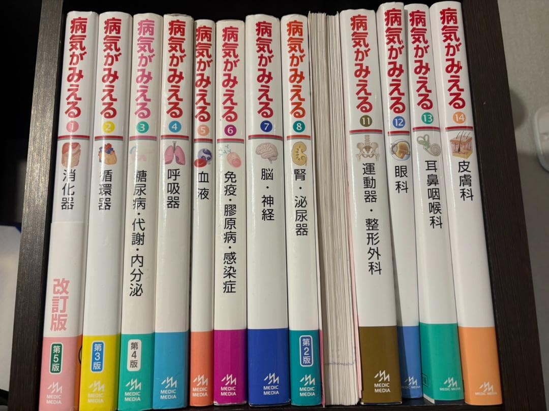 病気がみえる　13巻セット(婦人科以外)　皮膚科新品未使用