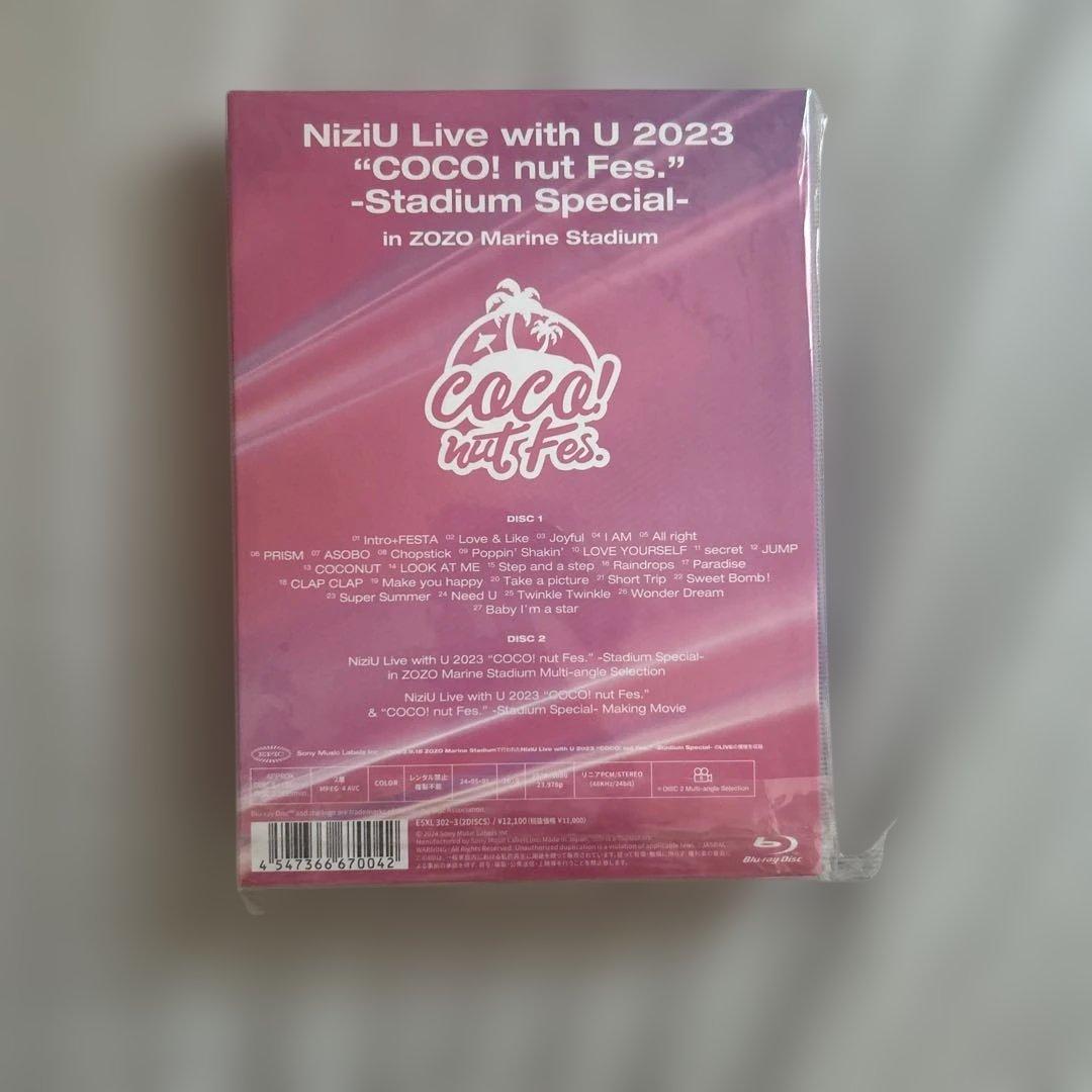 K-POP・アジア NiziU Live with U 2023 Blu-ray