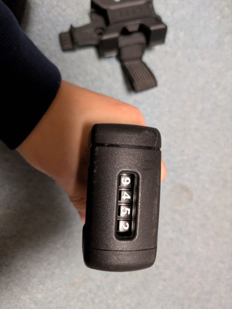 ABUS BORDO LITE 6055C/85 ボードロック（マウント付）