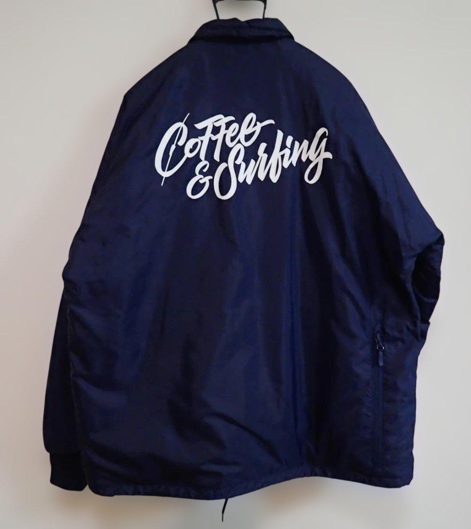 TRSC ライジングサンコーヒー × bluco キルティング コーチジャケット