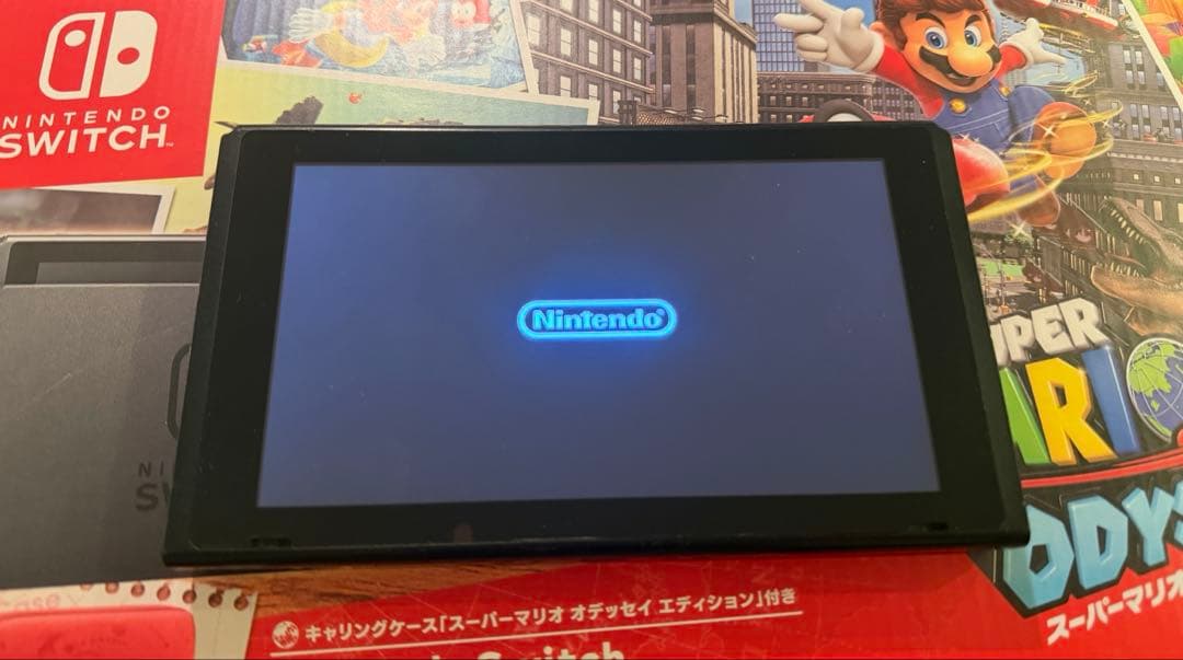 ジャンク Nintendo Switch スーパーマリオ オデッセイセット