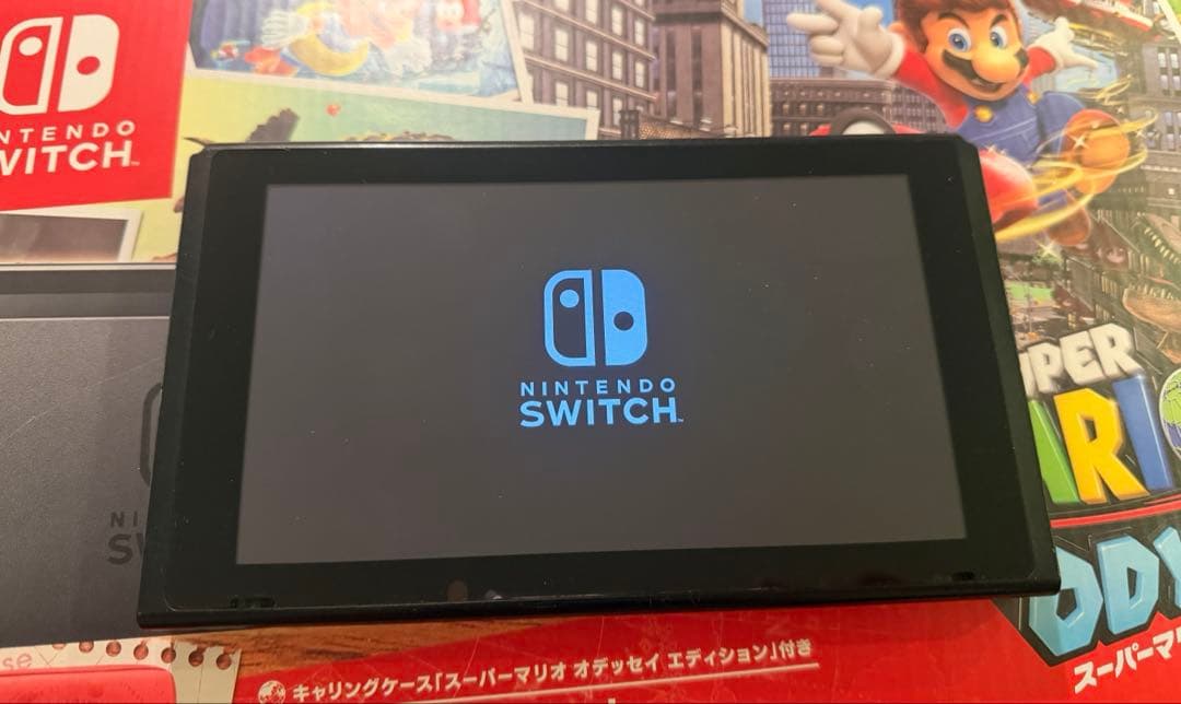 ジャンク Nintendo Switch スーパーマリオ オデッセイセット